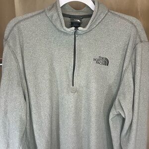The North Face Light Gray Fleece Jacket